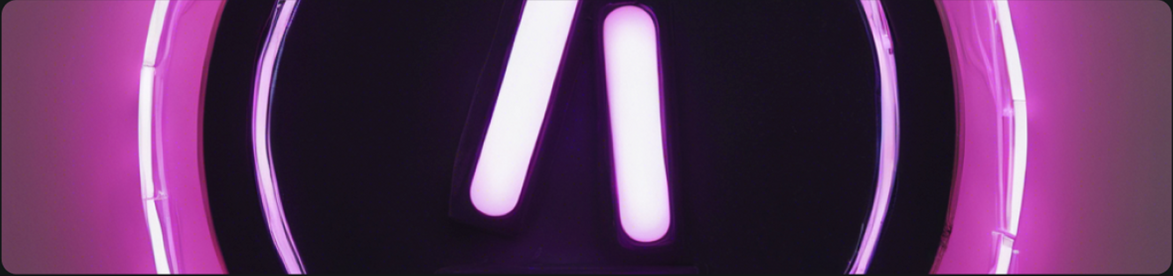 Neon banner