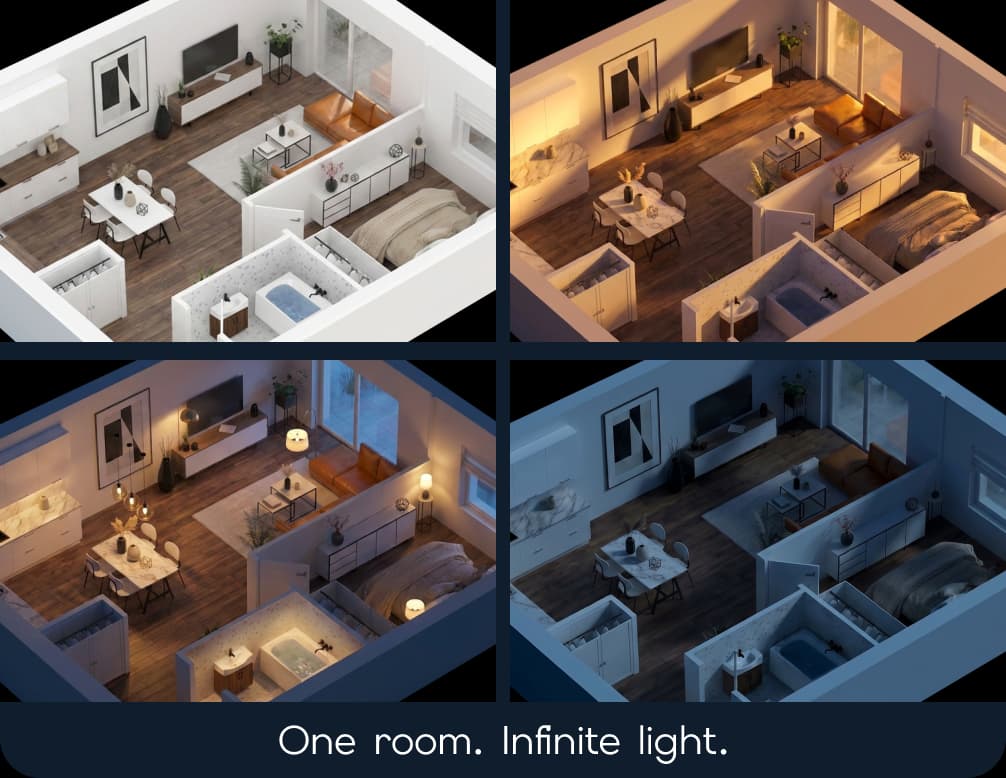 Pixel-perfect room detail